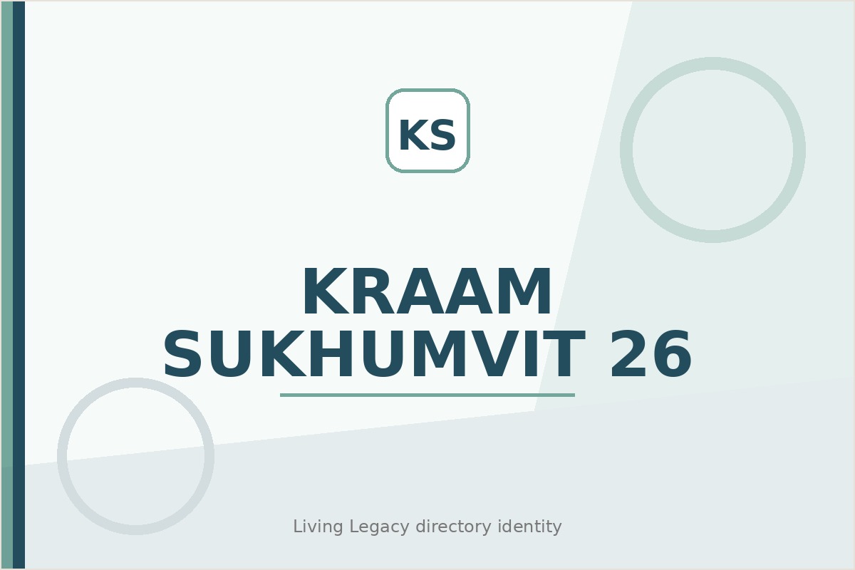 Kraam Sukhumvit 26 project