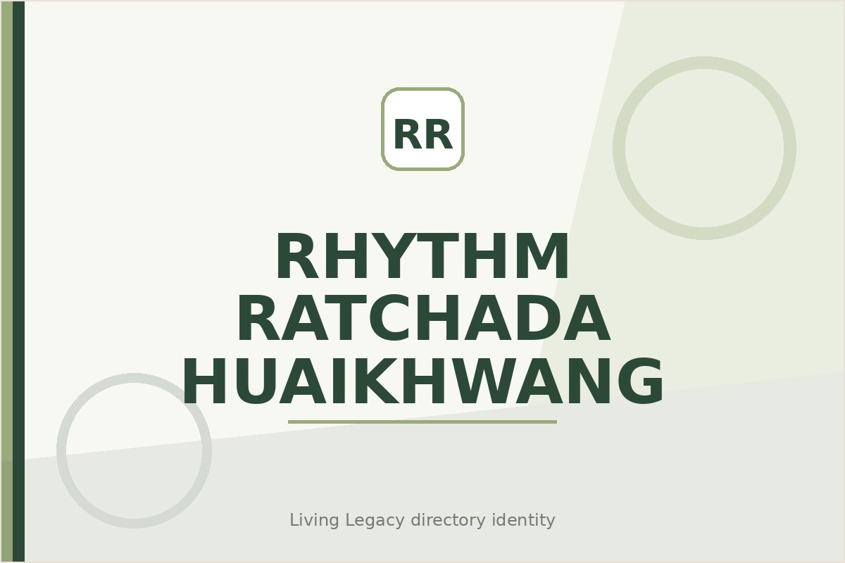 Rhythm Ratchada - Huaikhwang project