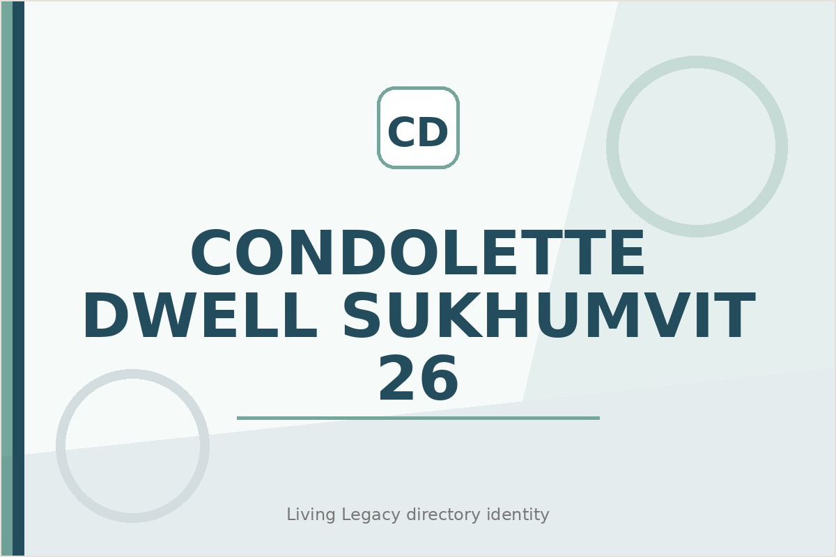 Condolette Dwell Sukhumvit 26 project