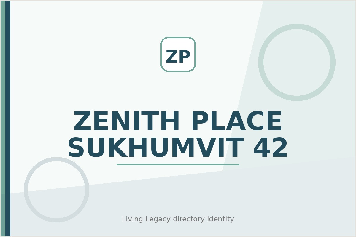 Zenith Place Sukhumvit 42 project