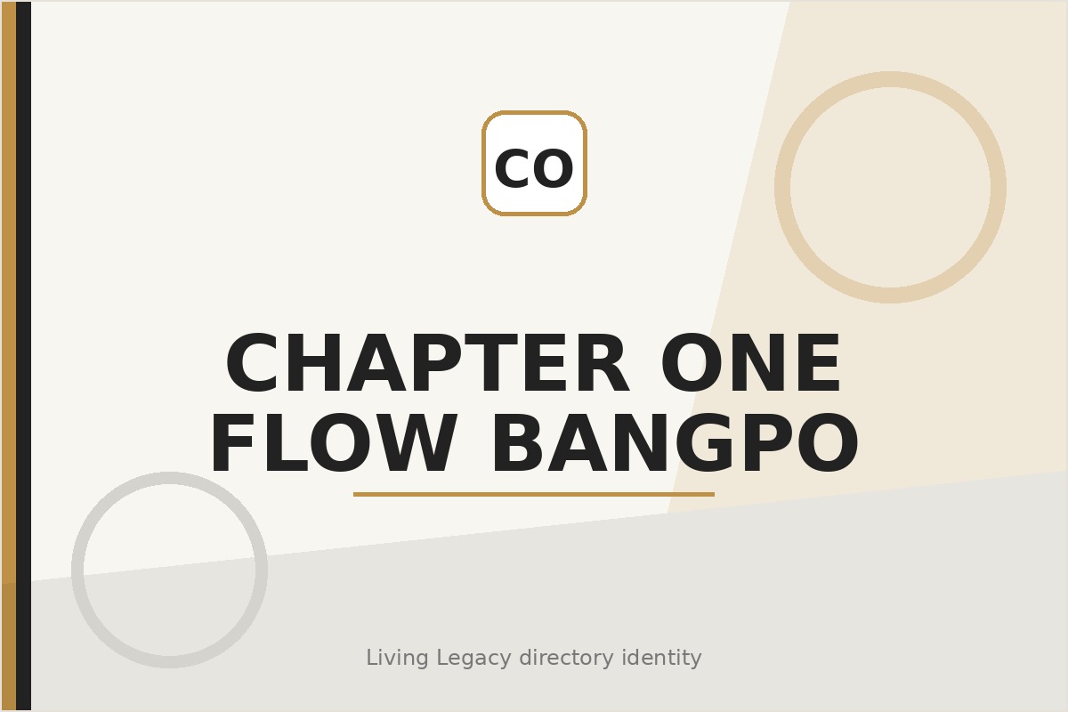 Chapter One Flow Bangpo project