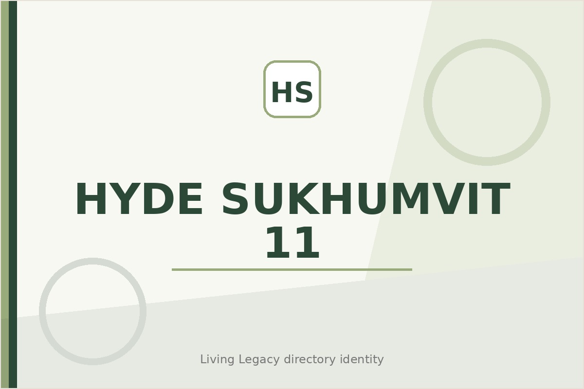 Hyde Sukhumvit 11 project