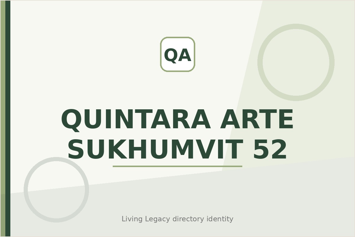 Quintara Arte Sukhumvit 52 project
