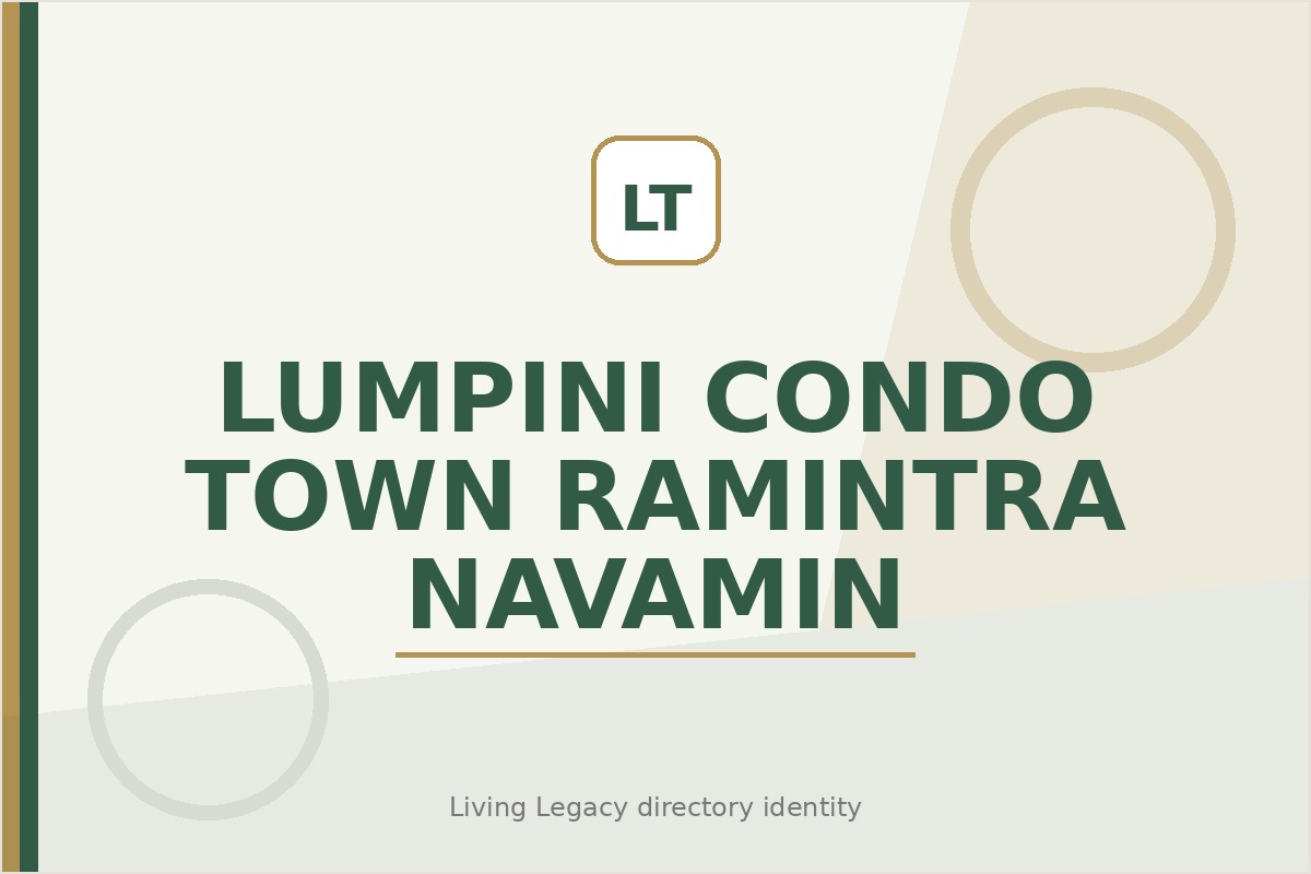 Lumpini Condo Town Ramintra - Navamin project