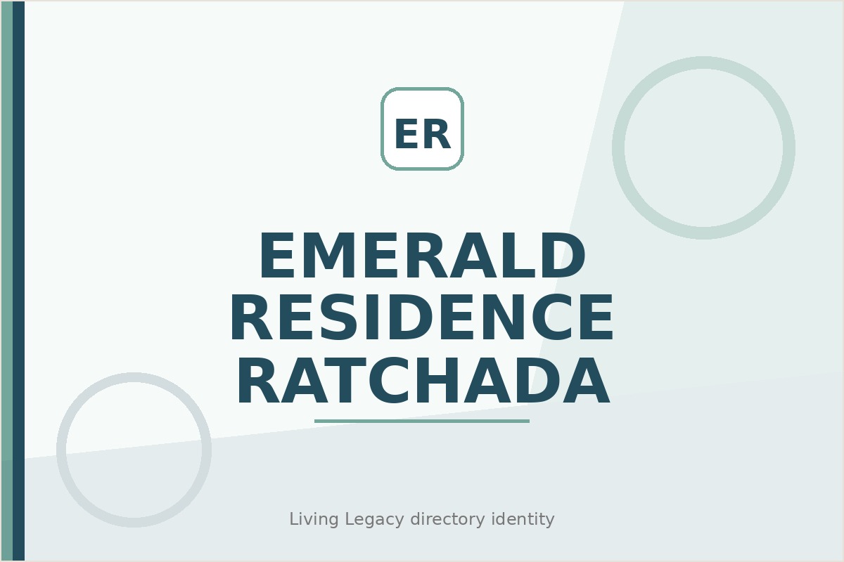 Emerald Residence Ratchada project