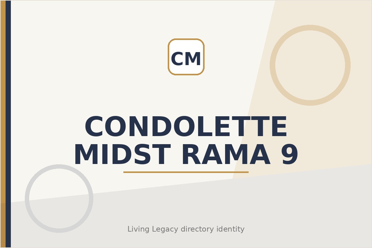 Condolette Midst Rama 9 project