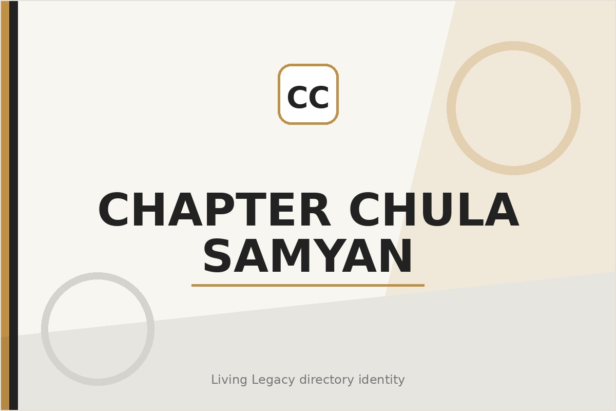 Chapter Chula - Samyan project