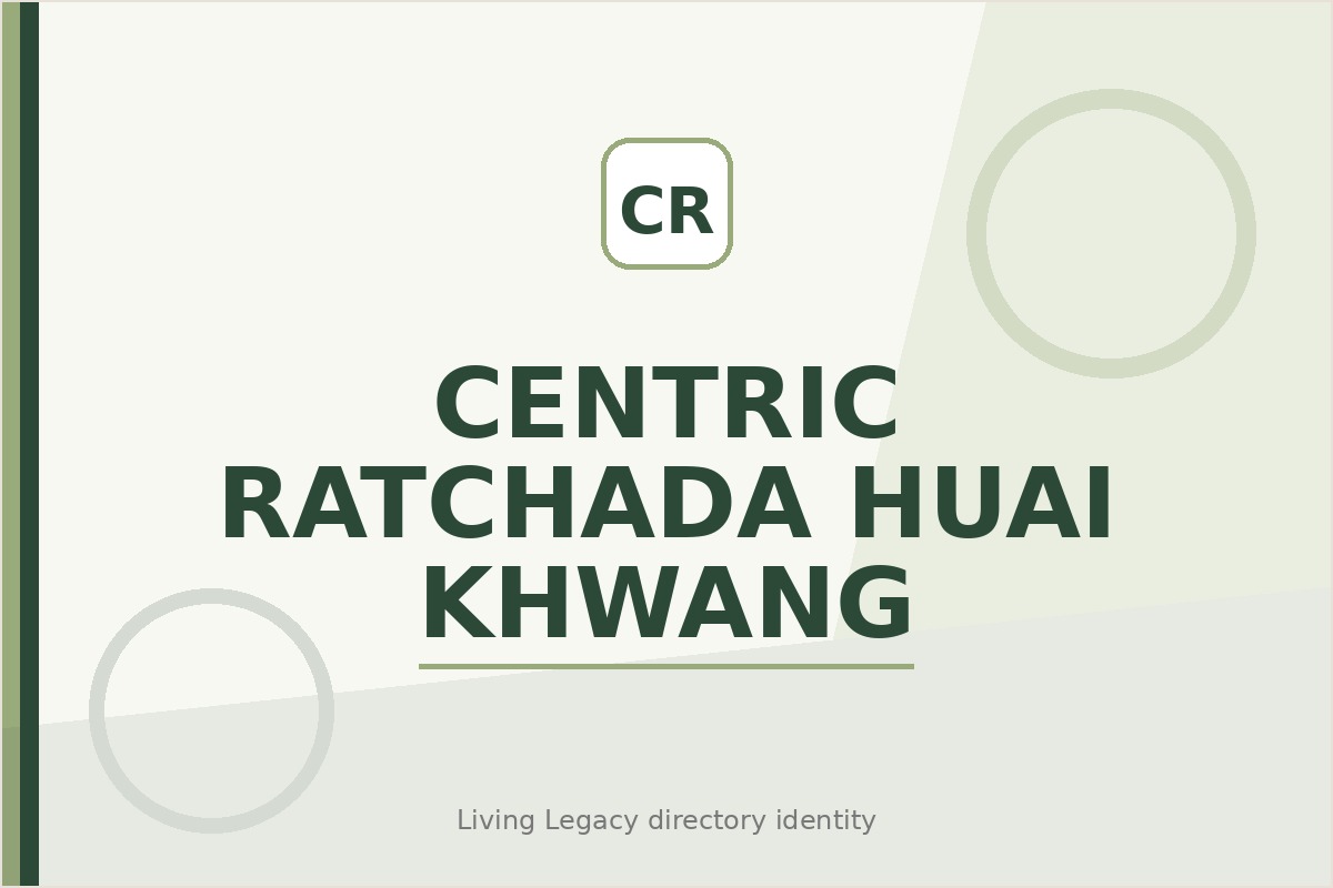 Centric Ratchada - Huai Khwang project