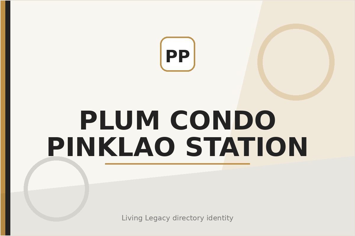 Plum Condo Pinklao Station project