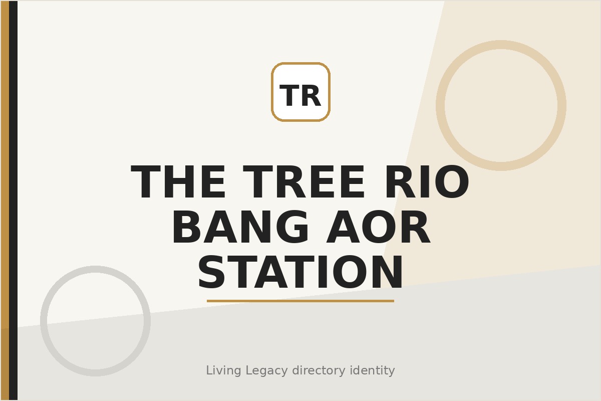 The Tree Rio Bang - Aor Station project