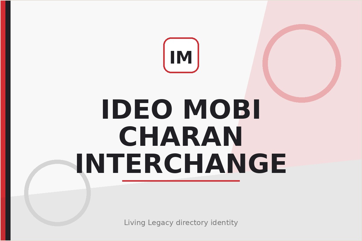 Ideo Mobi Charan Interchange project