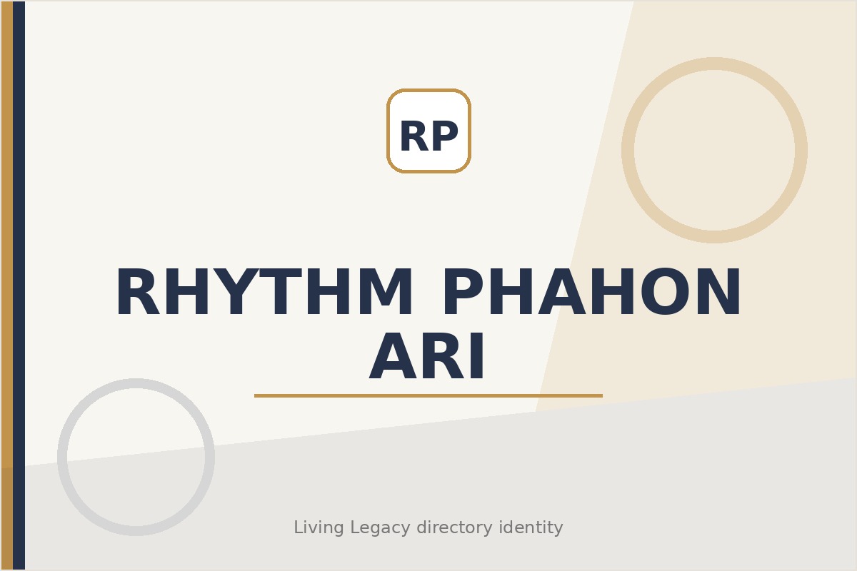 Rhythm Phahon - Ari project
