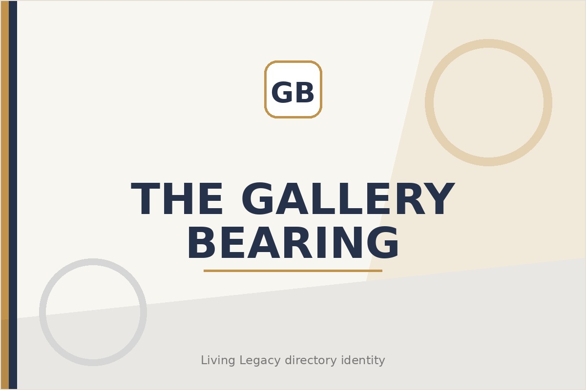 The Gallery Bearing project