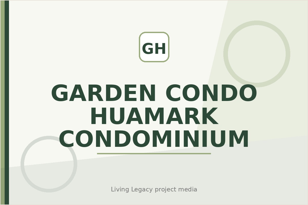 Garden Condo Huamark Condominium project