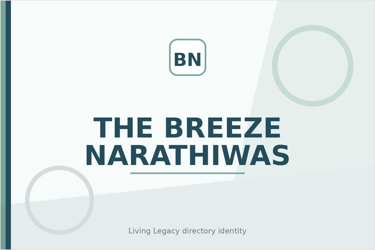 The Breeze Narathiwas project