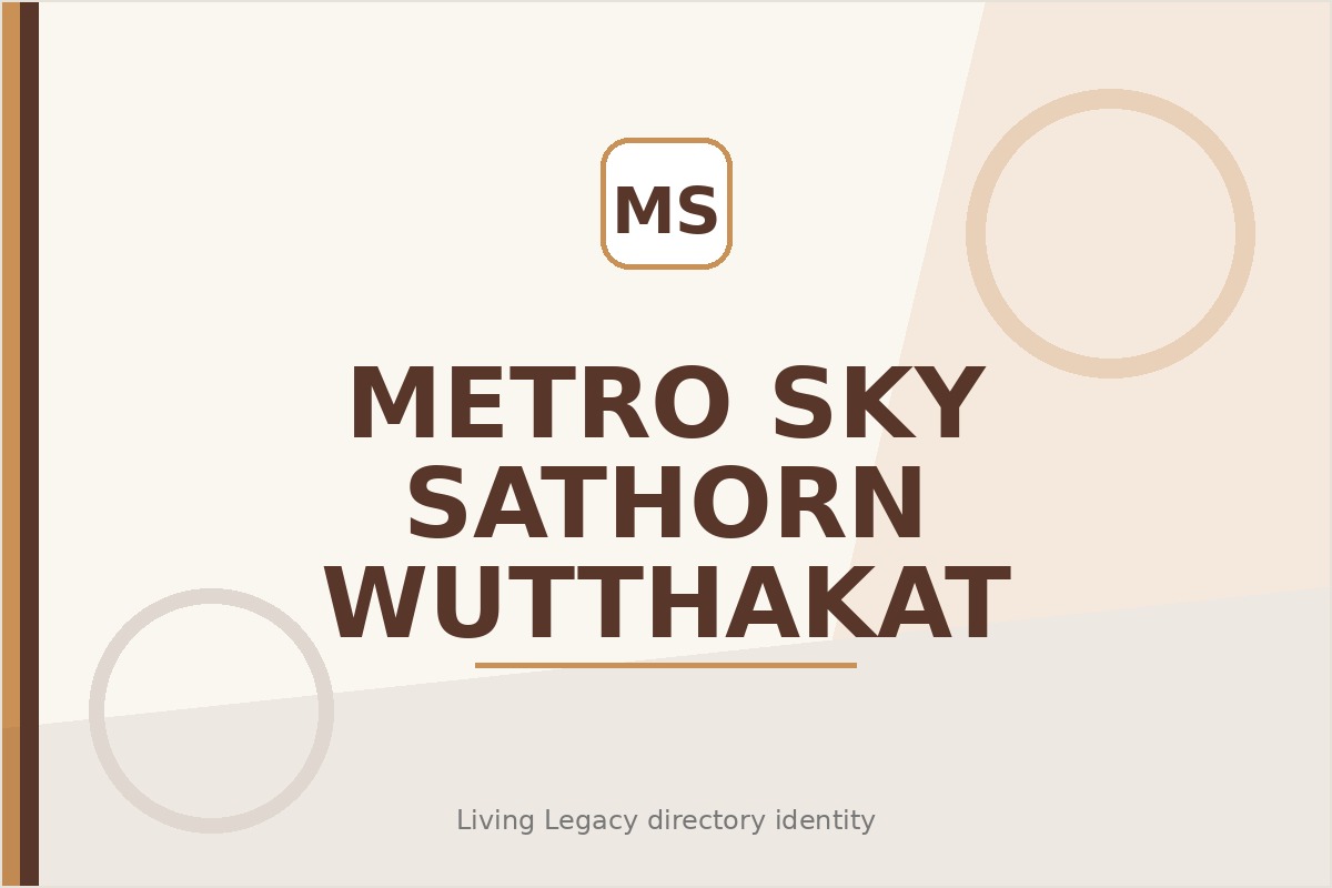 Metro Sky Sathorn - Wutthakat project