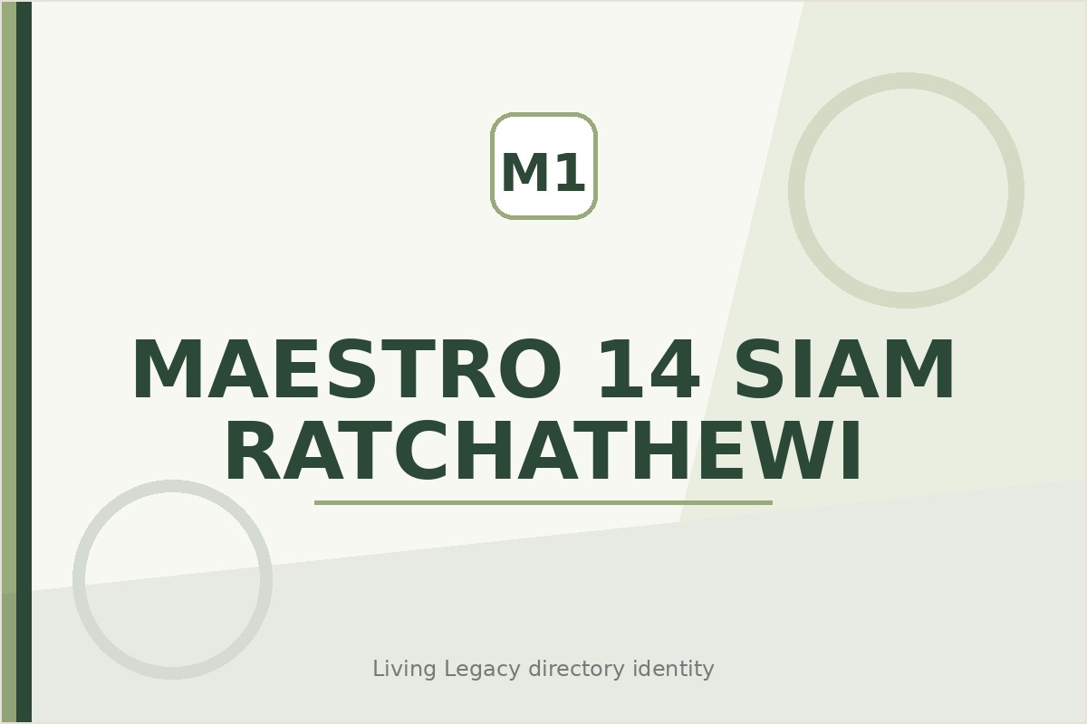 Maestro 14 Siam - Ratchathewi project