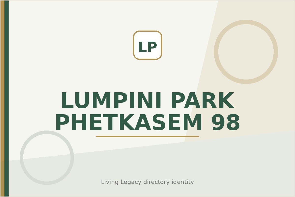 Lumpini Park Phetkasem 98 project