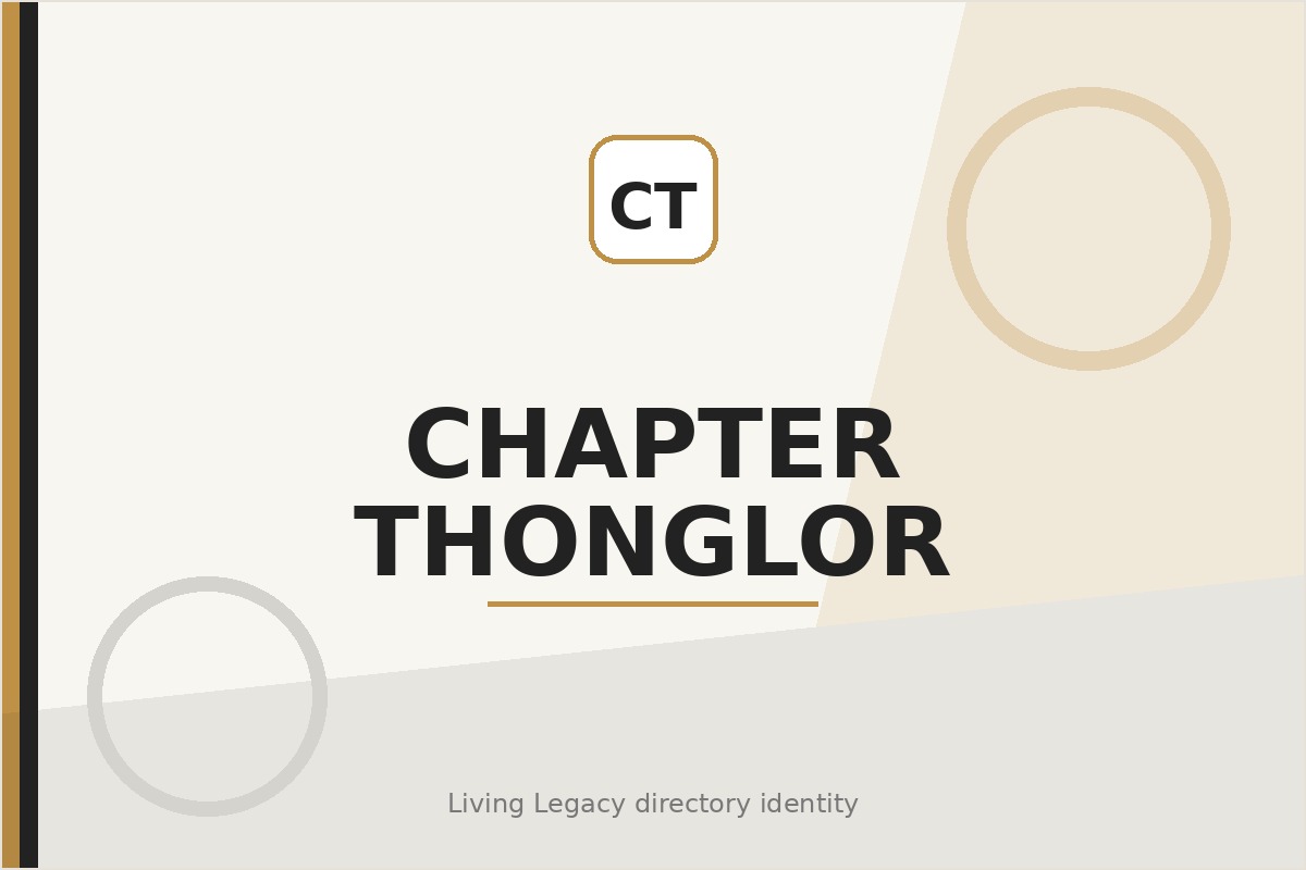 Chapter Thonglor project