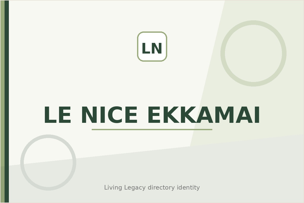 Le Nice Ekkamai project