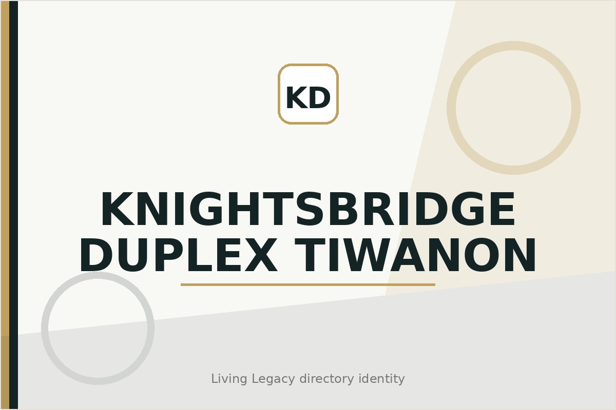 Knightsbridge Duplex Tiwanon project