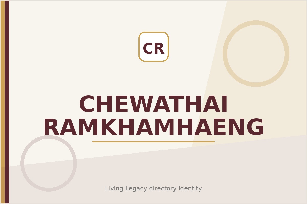 Chewathai Ramkhamhaeng project