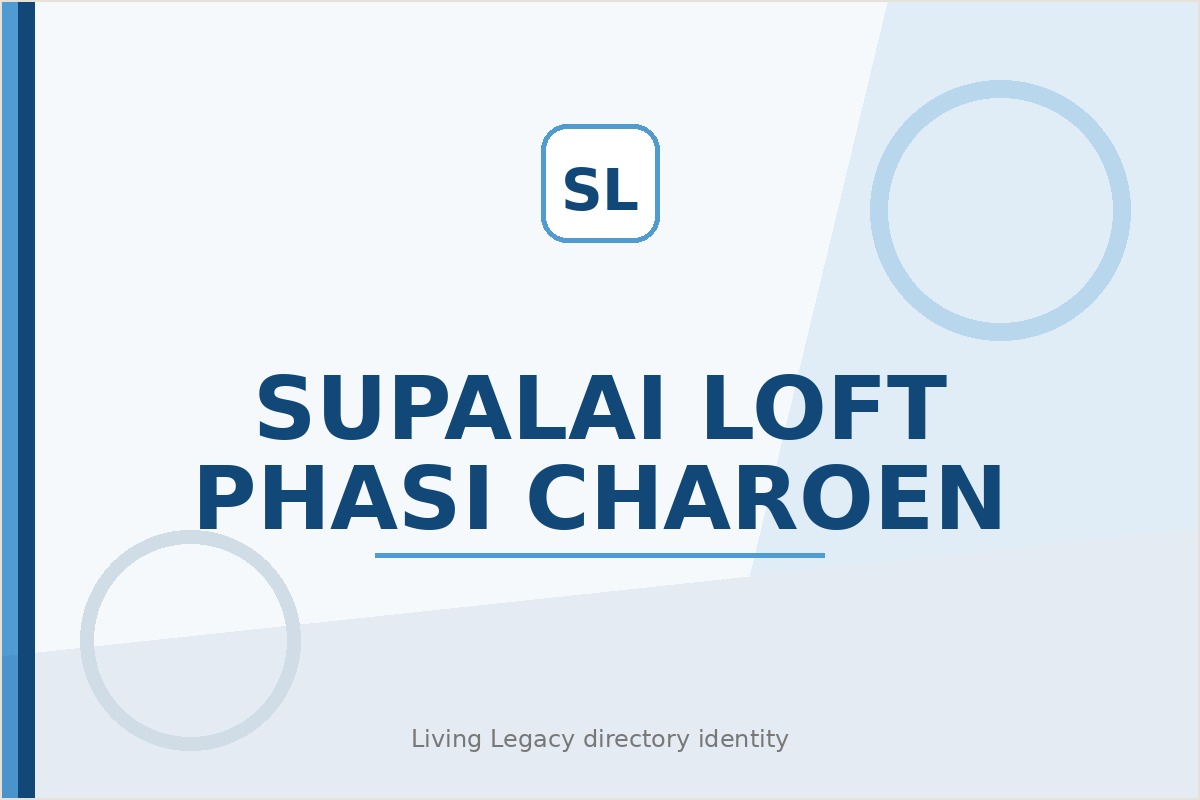 Supalai Loft Phasi Charoen project