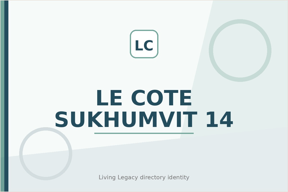 Le Cote Sukhumvit 14 project