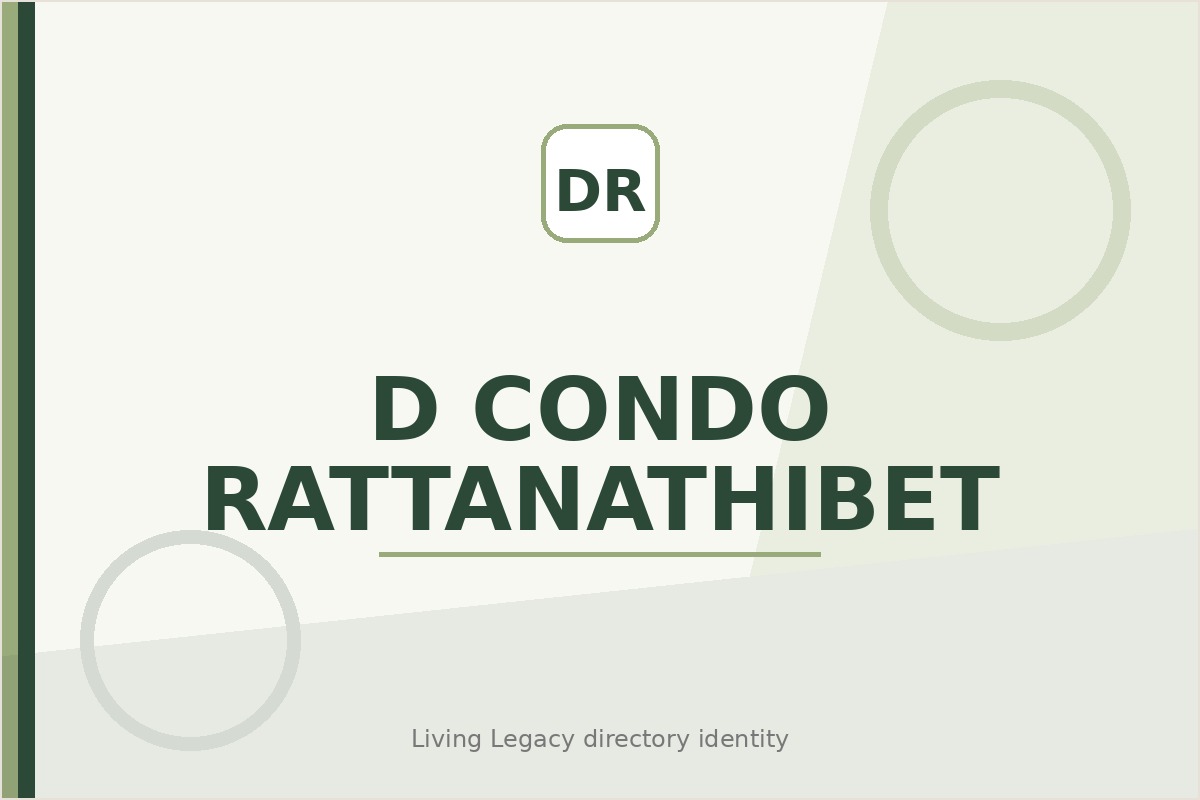 D Condo Rattanathibet project