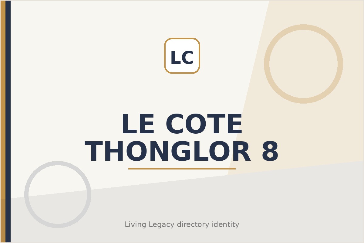 Le Cote Thonglor 8 project