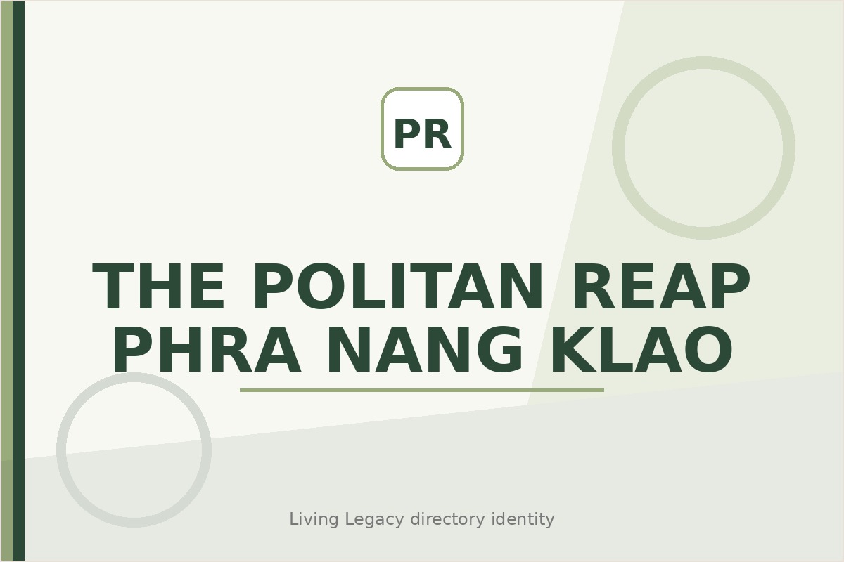 The Politan Reap Phra Nang Klao project