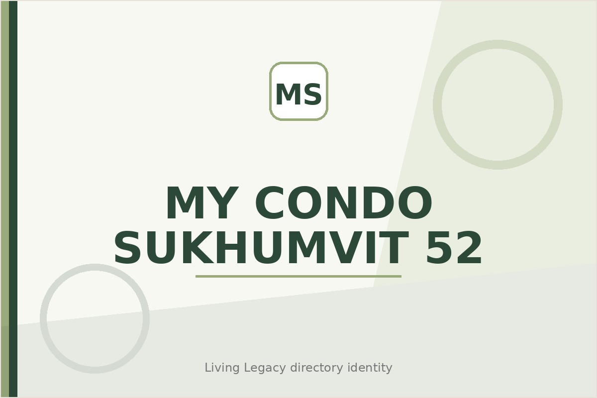 My Condo Sukhumvit 52 project
