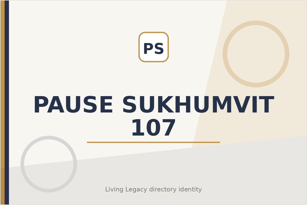 Pause Sukhumvit 107 project