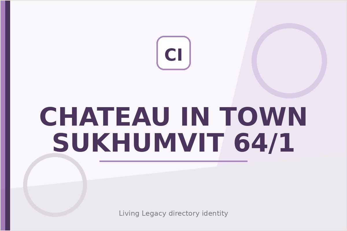 Chateau In Town Sukhumvit 64/1 project