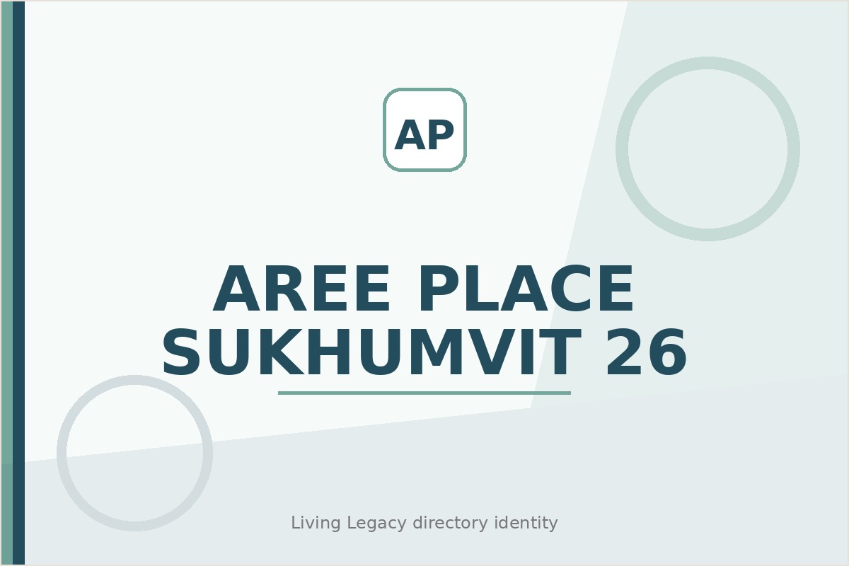 Aree Place Sukhumvit 26 project
