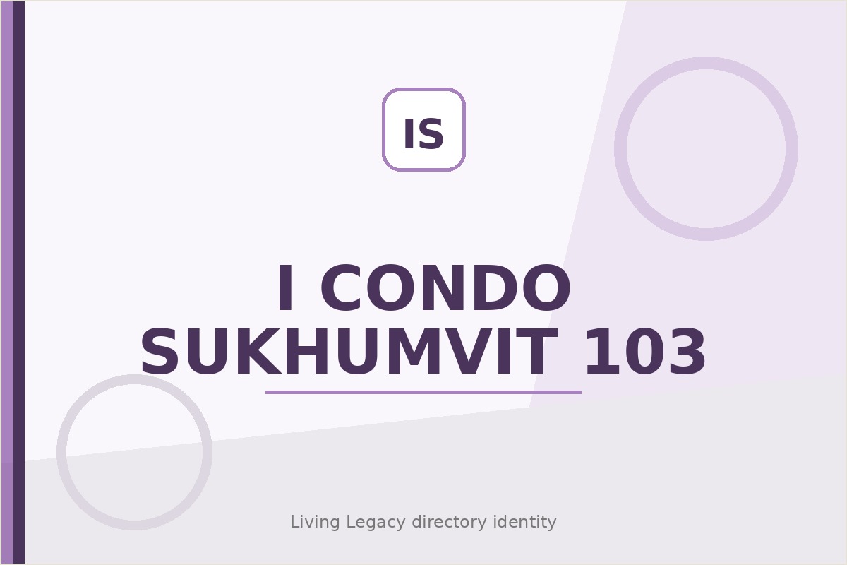 I Condo Sukhumvit 103 project
