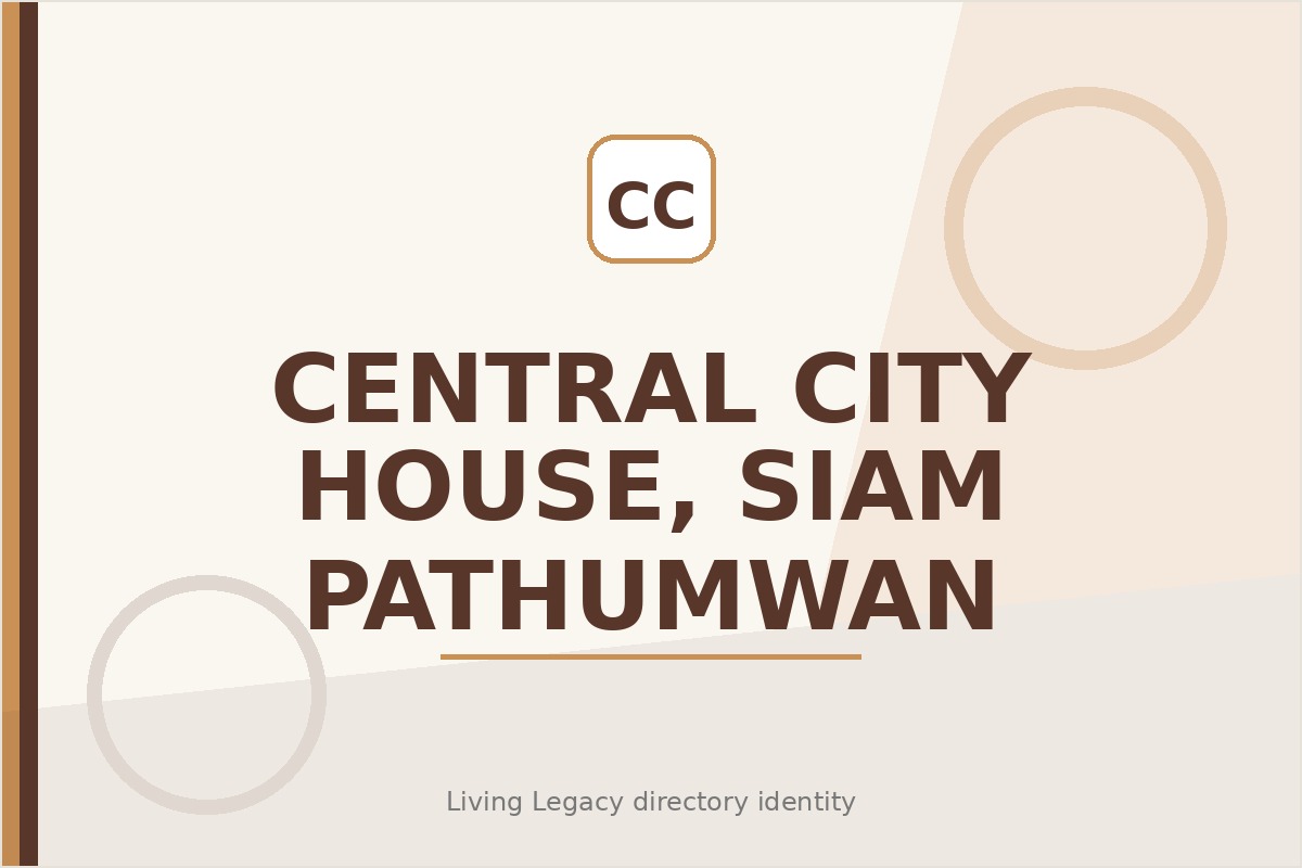 Central City House, Siam - Pathumwan project