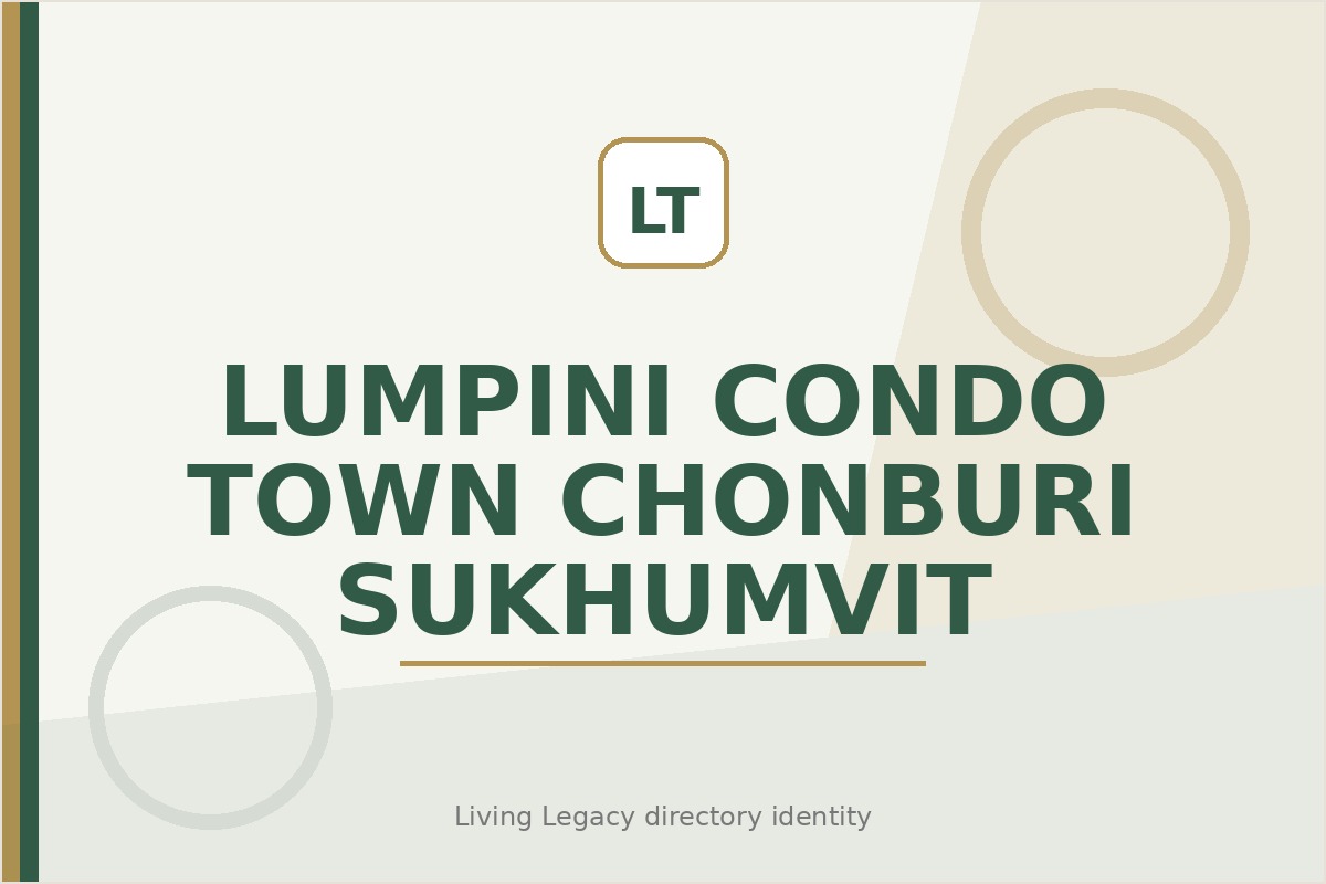 Lumpini Condo Town Chonburi - Sukhumvit project
