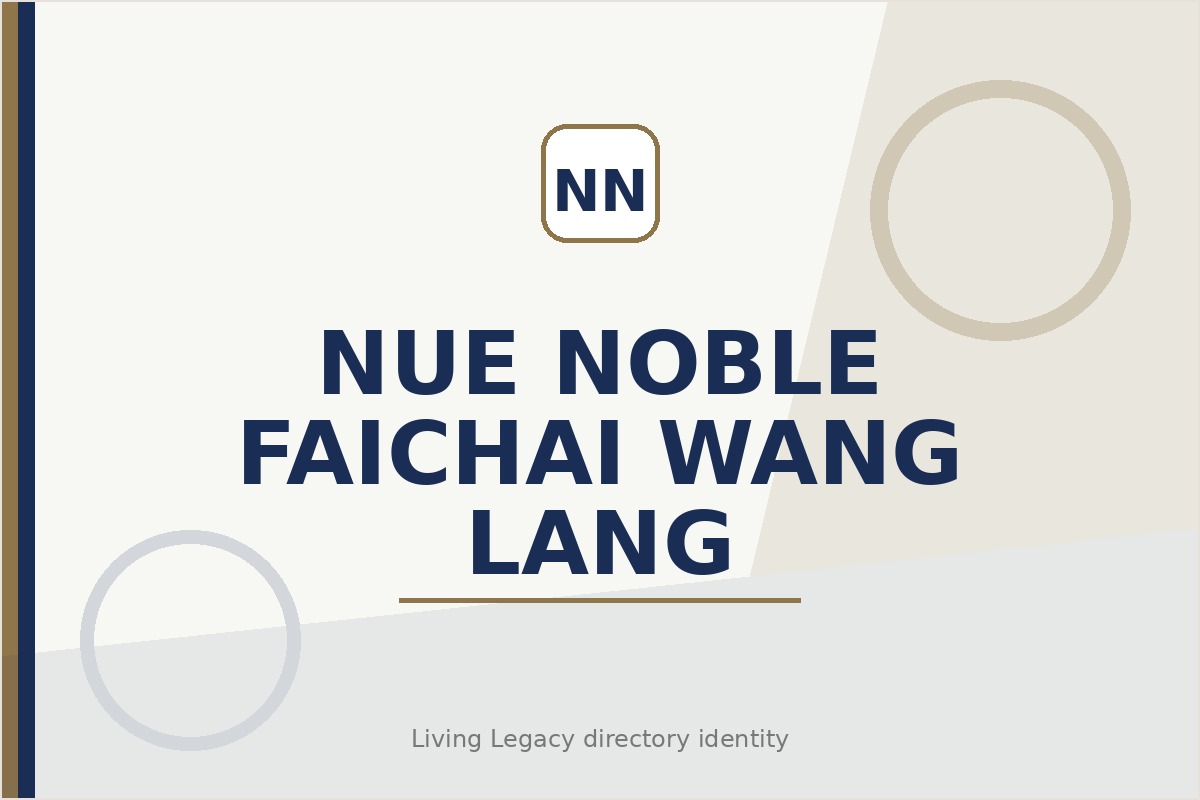 Nue Noble Faichai - Wang Lang project