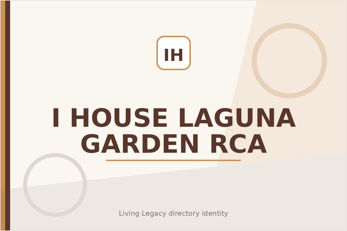 I - House Laguna Garden Rca project