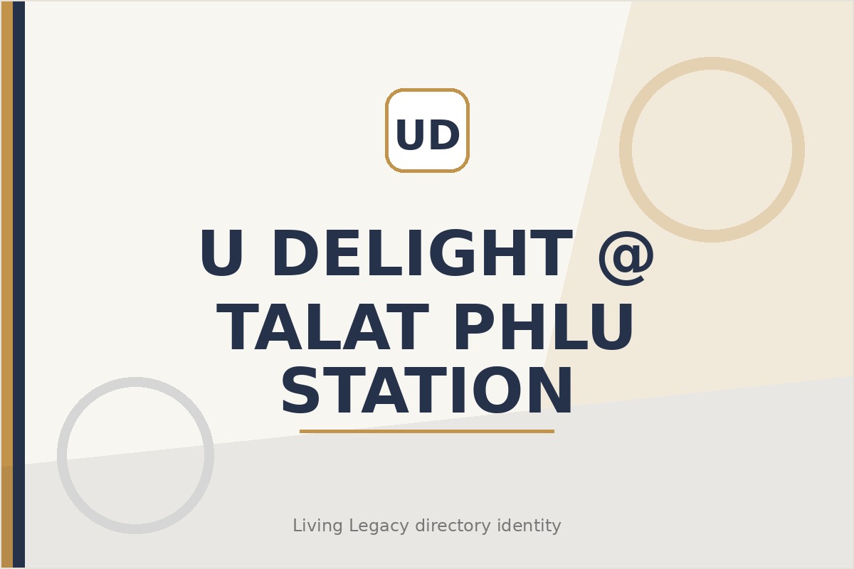 U Delight @ Talat Phlu Station project