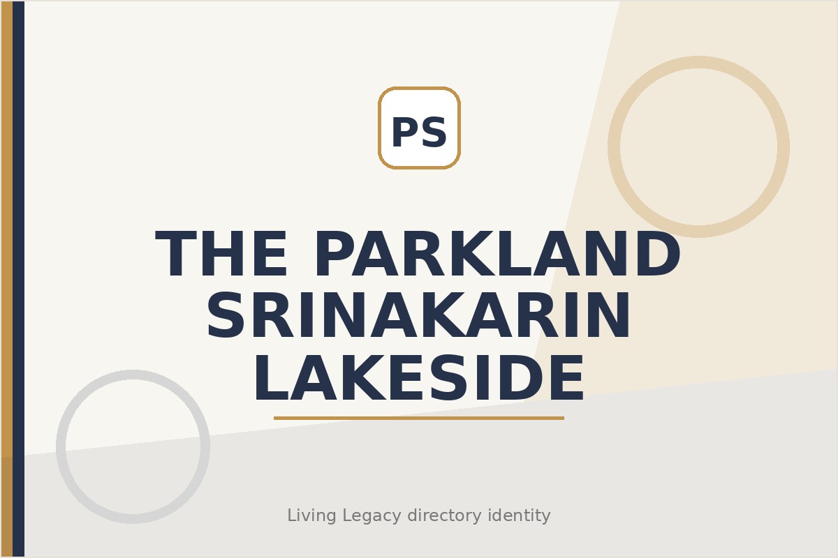 The Parkland Srinakarin Lakeside project