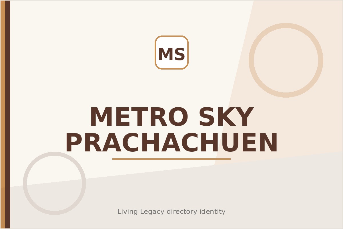 Metro Sky Prachachuen project