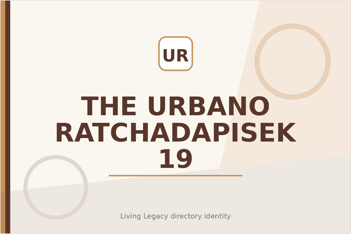 The Urbano Ratchadapisek 19 project