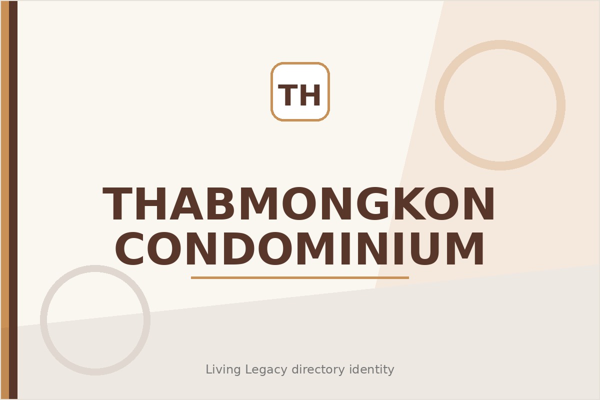 Thabmongkon Condominium project