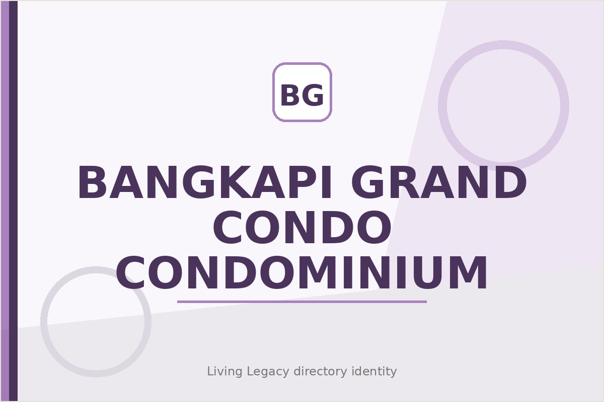 Bangkapi Grand Condo Condominium project