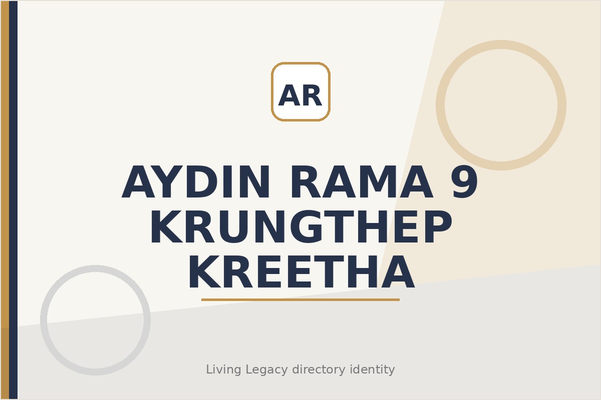Aydin Rama 9 - Krungthep Kreetha project