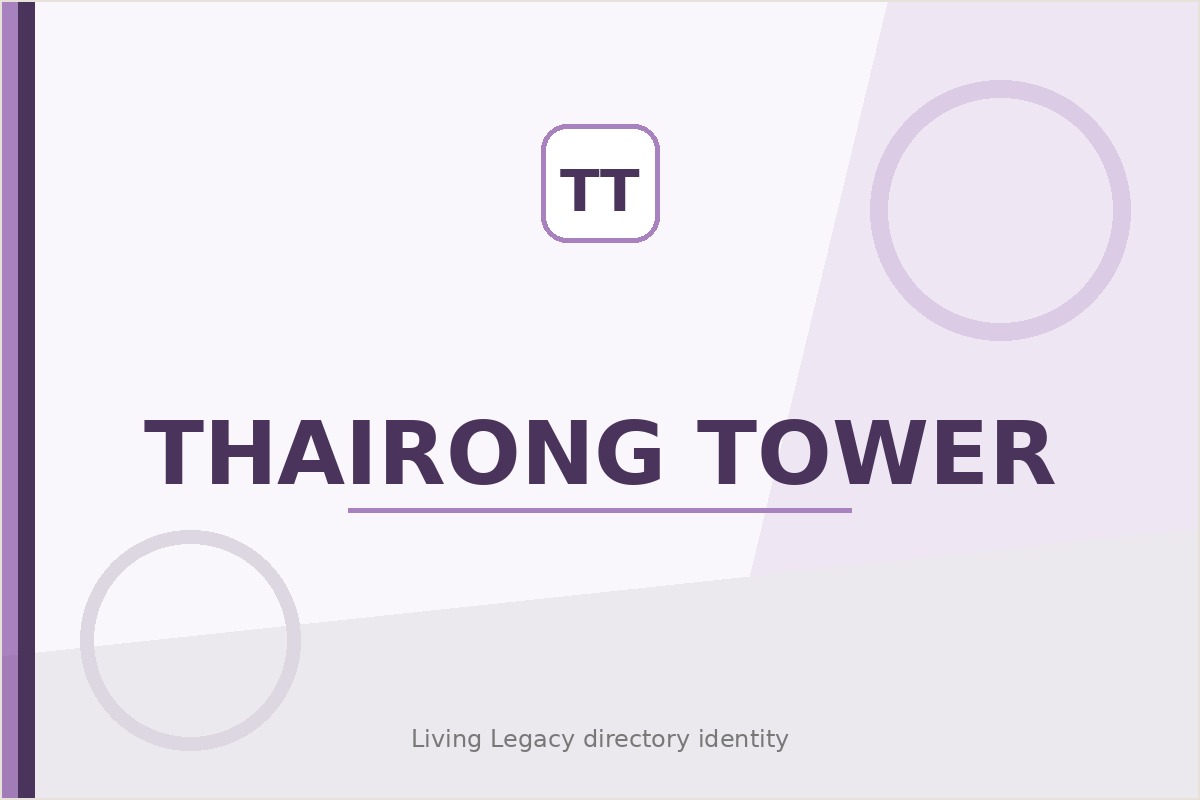 Thairong Tower project