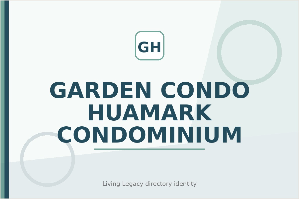 Garden Condo Huamark Condominium project