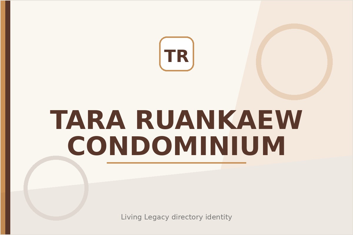 Tara Ruankaew Condominium project